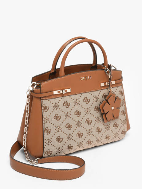 Sac Porté Main Melinda Logo Polyester Guess Marron melinda logo JP990206 vue secondaire 2