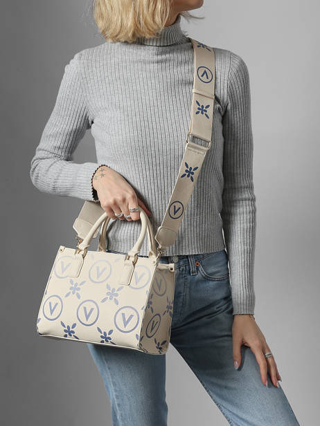 Sac Porté Main Samba Re Print Valentino Beige samba re print VBS9RS04 vue secondaire 1