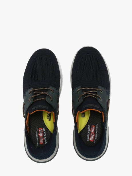 Sneakers Skechers Bleu men 210606 vue secondaire 3