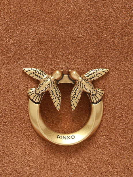 Sac Porté épaule Love Bag Soft Pinko Marron love bag soft 6178A0F6 vue secondaire 3