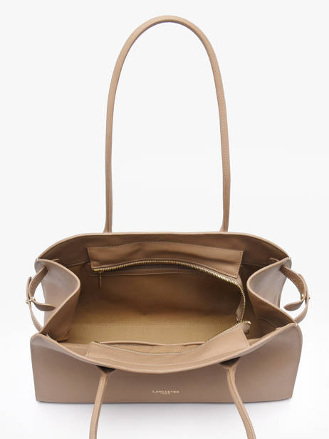 Sac Porté épaule Donna Hopper Cuir Lancaster Marron donna hopper 122 vue secondaire 3