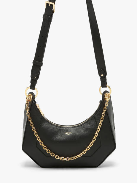 Sac Bandoulière Croisette Cuir Lancel Noir croisette A13987 vue secondaire 2
