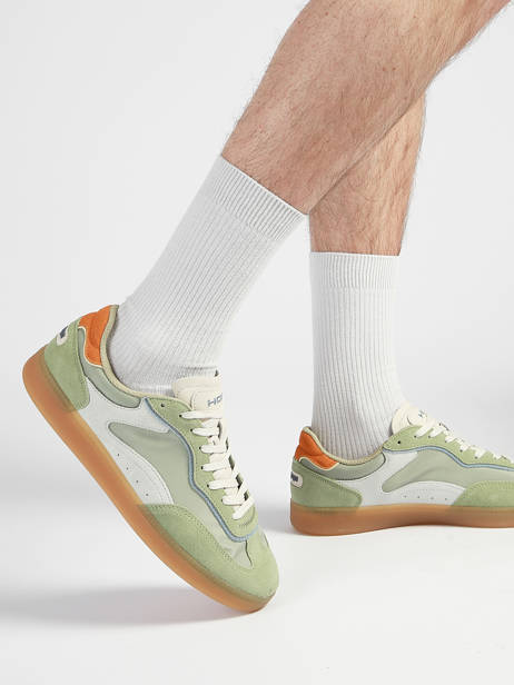 Sneakers En Cuir Hoff Vert men 12519009 vue secondaire 1