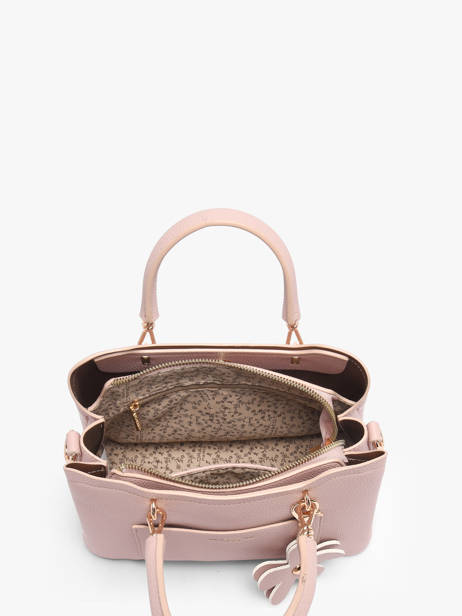 Sac Bandoulière Grained Miniprix Rose grained H6931 vue secondaire 2