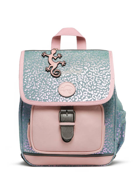 Sac à Dos 1 Compartiment Cameleon Bleu vintage fantasy PBVGSD30 vue secondaire 7