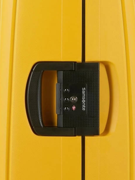 Valise Rigide S'cure Samsonite Jaune s'cure 10U004 vue secondaire 1