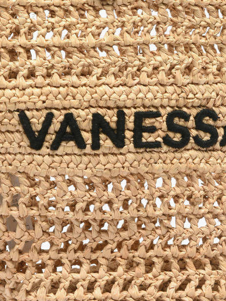 Sac Porté épaule Cabas Raphia Raphia Vanessa bruno Beige cabas raphia 60V40818 vue secondaire 2