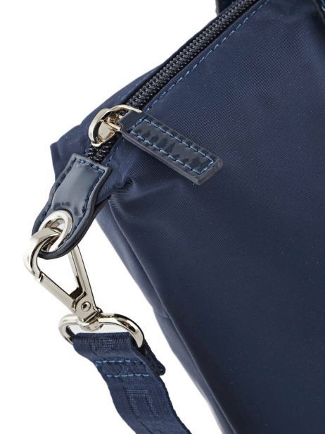 Cabas Basic Vernis Lancaster Bleu basic vernis 66 vue secondaire 2