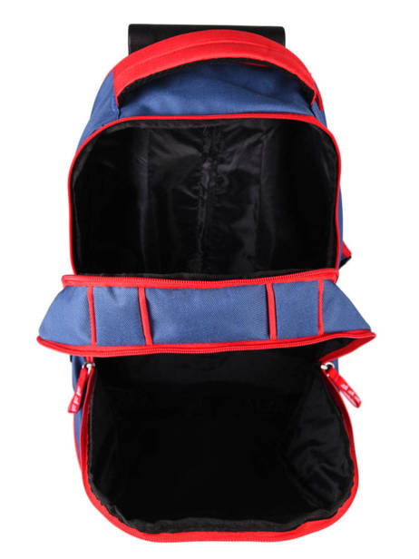 Sac à Dos à Roulettes 2 Compartiments Federat. france football Bleu equipe de france 203X204R vue secondaire 3