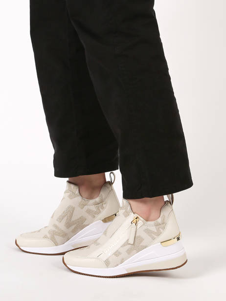 Sneakers Willis Wedge Michael kors Or accessoires S2WIFS4D vue secondaire 2