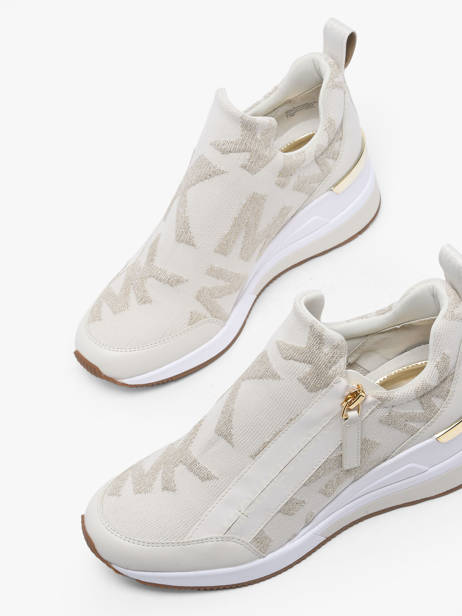 Sneakers Willis Wedge Michael kors Or accessoires S2WIFS4D vue secondaire 3